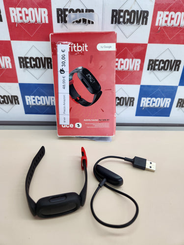 Pulsera Actividad Niños Fitbit Ace 3 Negra/Roja